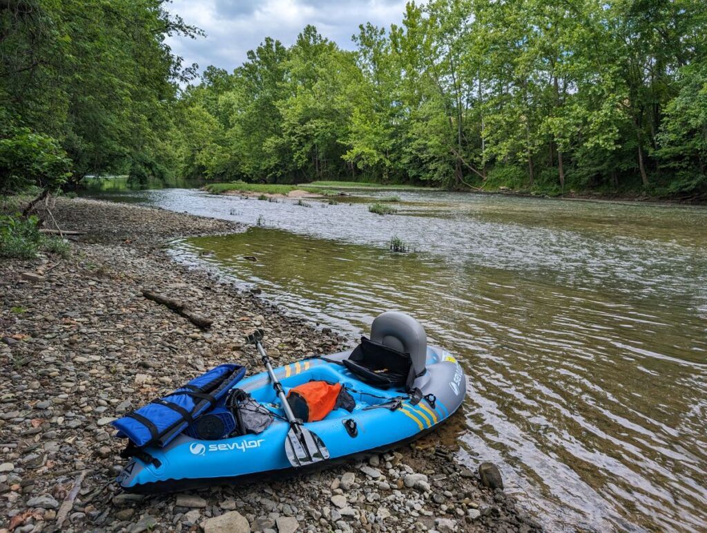 Sevylor QuickPak K1 inflatable kayak